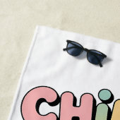 Chillin’ with My Floatie | Shark Baby Kids Strandlaken (In situ)