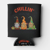 Chillin With My Gnomes Christmas Blikjeskoeler (Voorkant)