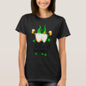 Chillin With My Gnomies Beer St Patricks Day Shamr T-shirt (Voorkant)