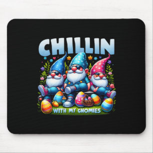 Chillin' With My Gnomies Happy Easter Family Match Muismat