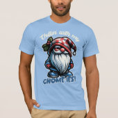 Chillin’ with My Gnomies – Schattigee Gnome vakant T-shirt (Voorkant)