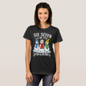 Chillin With My Snowmies Funny Snowman 67 Christma T-shirt (Voorkant volledig)