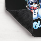 Chillin With My Snowmies Funny Snowman Christmas K Muismat (Hoek)