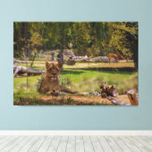 Chilline Canvas Afdruk (Insitu (Houten vloer))