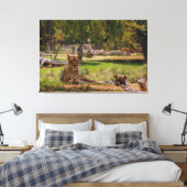 Chilline Canvas Afdruk (Insitu (Slaapkamer))