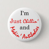 Chilline- en Makin-antilichamen Ronde Button 5,7 Cm (Voorkant)