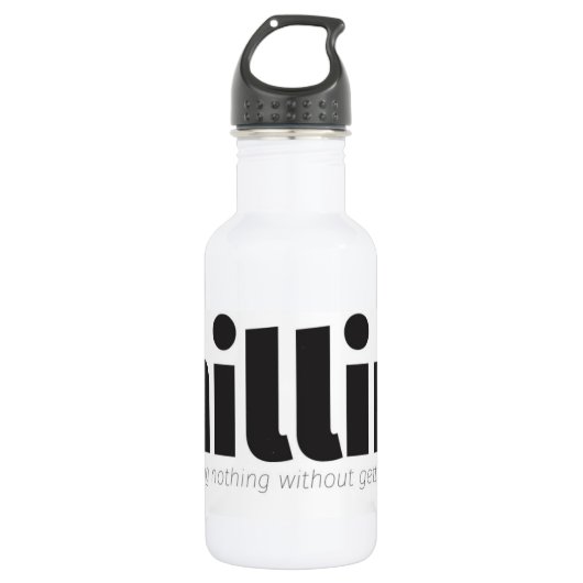 chilline waterfles  (Voorkant)