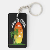 Chilling Acrylic Sleutelhanger (achterkant)