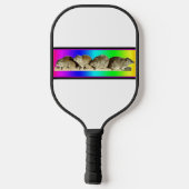 Chilling African Hyrax Pickleball Paddle (Achterkant)