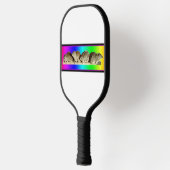 Chilling African Hyrax Pickleball Paddle (Links)