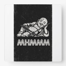 Chilling Buddha MHMM Muurklok