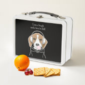 Chilling Dog met Bubblegum Grappige Beagle