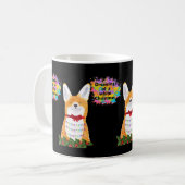 Chilling Fox White Christmas Koffiemok (Voorkant links)
