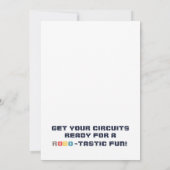 Chilling Friends Pool Party Verjaardagsuitnodiging Kaart (Achterkant)