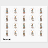 Chilling Kangaroo Sticker - Ontspannen en speels (Vel)