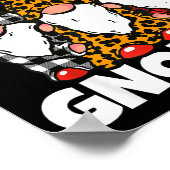 Chilling With My Gnomies _ Cute Garden Gnome Chris Poster (Hoek)