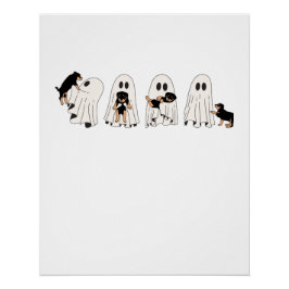 Chillingly Charming: Omarm de Spooky Vibes! Perfect Poster