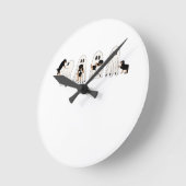 Chillingly Charming: Omarm de Spooky Vibes! Ronde Klok (Hoek)