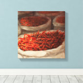 Chillis 2010 canvas afdruk (Insitu (Houten vloer))