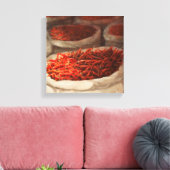 Chillis 2010 canvas afdruk (Insitu (Woonkamer))