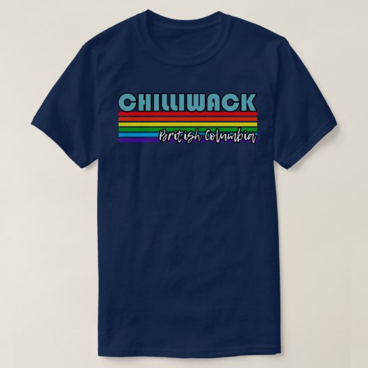 Chilliwack British Columbia Pride Chilliwack LGBT T-shirt (Design voorkant)