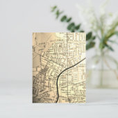 Chilliwack, Brits-Columbia,  kaart van Canada (Staand voorkant)