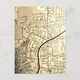 Chilliwack, Brits-Columbia, kaart van Canada