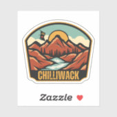 Chilliwack, Brits-Columbia Sticker (Vel)