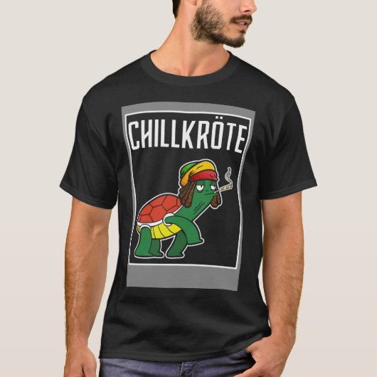 Chillkröte Paar Wiet T-shirt (Voorkant)