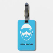 ChillLuggage Bagagelabel (Achterkant verticaal)