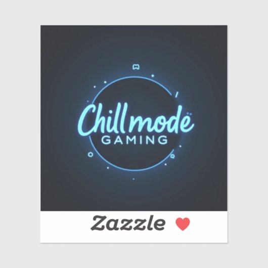 Chillmode Gaming Stickers (Vel)
