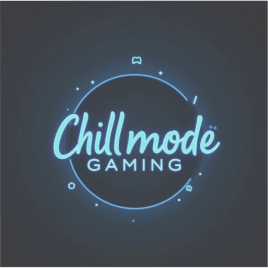 Chillmode Gaming Stickers (Voorkant)