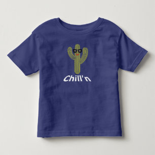 Chill'n Cactus Design - Peuter fijne jersey T-Shir Kinder Shirts