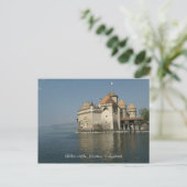 Chillon castle, Montreux, Zwitserland Briefkaart (Staand voorkant)