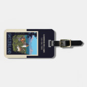 Chillon Castle | Zwitserland Bagagelabel (Voorkant horizontaal)