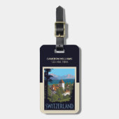 Chillon Castle | Zwitserland Bagagelabel (Voorkant verticaal)