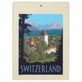 Chillon Castle | Zwitserland Klembord (Achterkant)