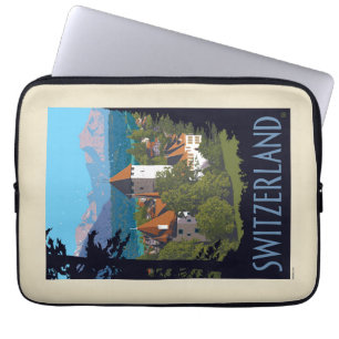 Chillon Castle   Zwitserland Laptop Sleeve