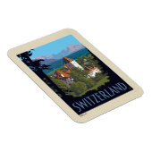 Chillon Castle | Zwitserland Magneet (Rechterzijde)