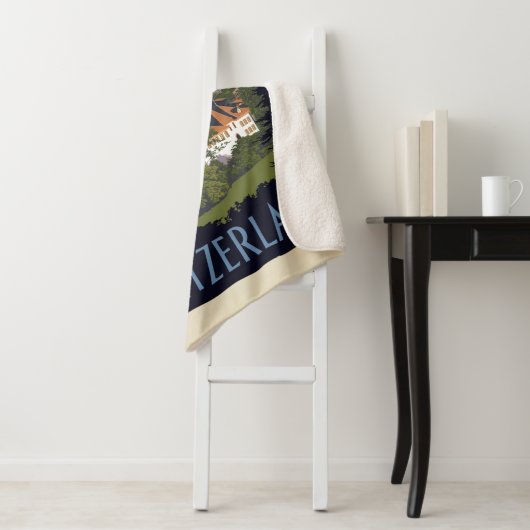 Chillon Castle | Zwitserland Sherpa Deken (In situ)