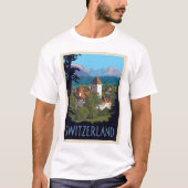 Chillon Castle | Zwitserland T-shirt (Voorkant)