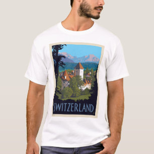 Chillon Castle Zwitserland T-shirt