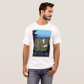 Chillon Castle | Zwitserland T-shirt (Voorkant volledig)