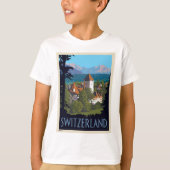 Chillon Castle | Zwitserland T-shirt (Voorkant)
