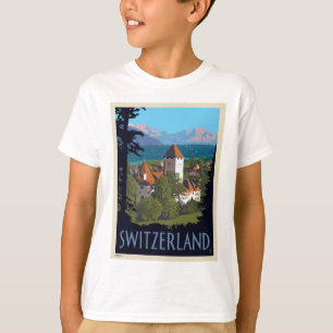 Chillon Castle   Zwitserland T-shirt