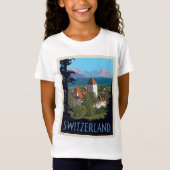 Chillon Castle | Zwitserland T-shirt (Voorkant)