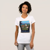 Chillon Castle | Zwitserland T-shirt (Voorkant volledig)