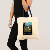 Chillon Castle | Zwitserland Tote Bag (Voorkant (product))