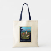 Chillon Castle | Zwitserland Tote Bag (Achterkant)
