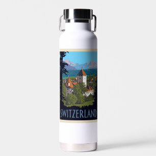 Chillon Castle Zwitserland Waterfles